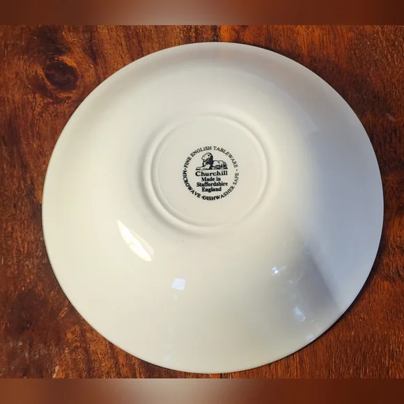 Churchill Blue Willow Pattern Bowl - Picture 5 of 6